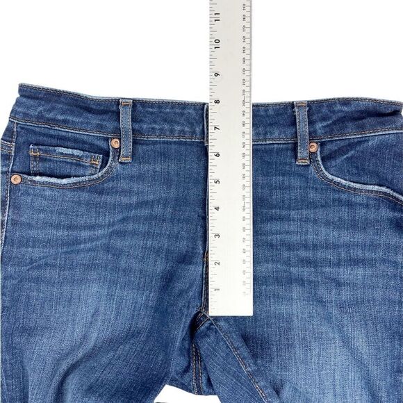 LOFT Curvy Skinny Crop Jeans Mid Rise Size 4 / 27 - Picture 5 of 8